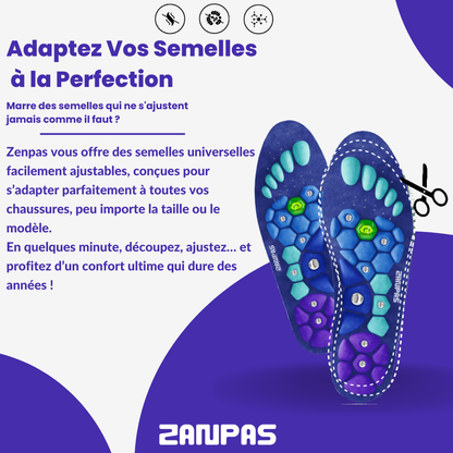 ZenPas – Semelles d'Acupression Magnétique