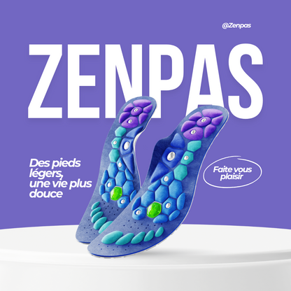 ZenPas – Semelles d'Acupression Magnétique