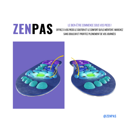 ZenPas – Semelles d'Acupression Magnétique